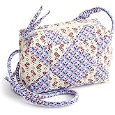 Vera Bradley womens Premium Cotton Blake Crossbody Bag