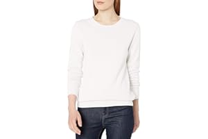 Amazon Essentials Women's Crewneck Sweater, 100% Cotton, Plus Size Available