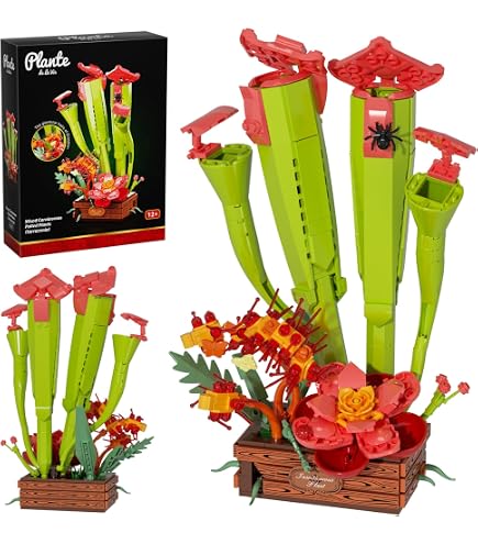 Amazon.com: Sinuraii Audrey II Piranha Flower Plant Building