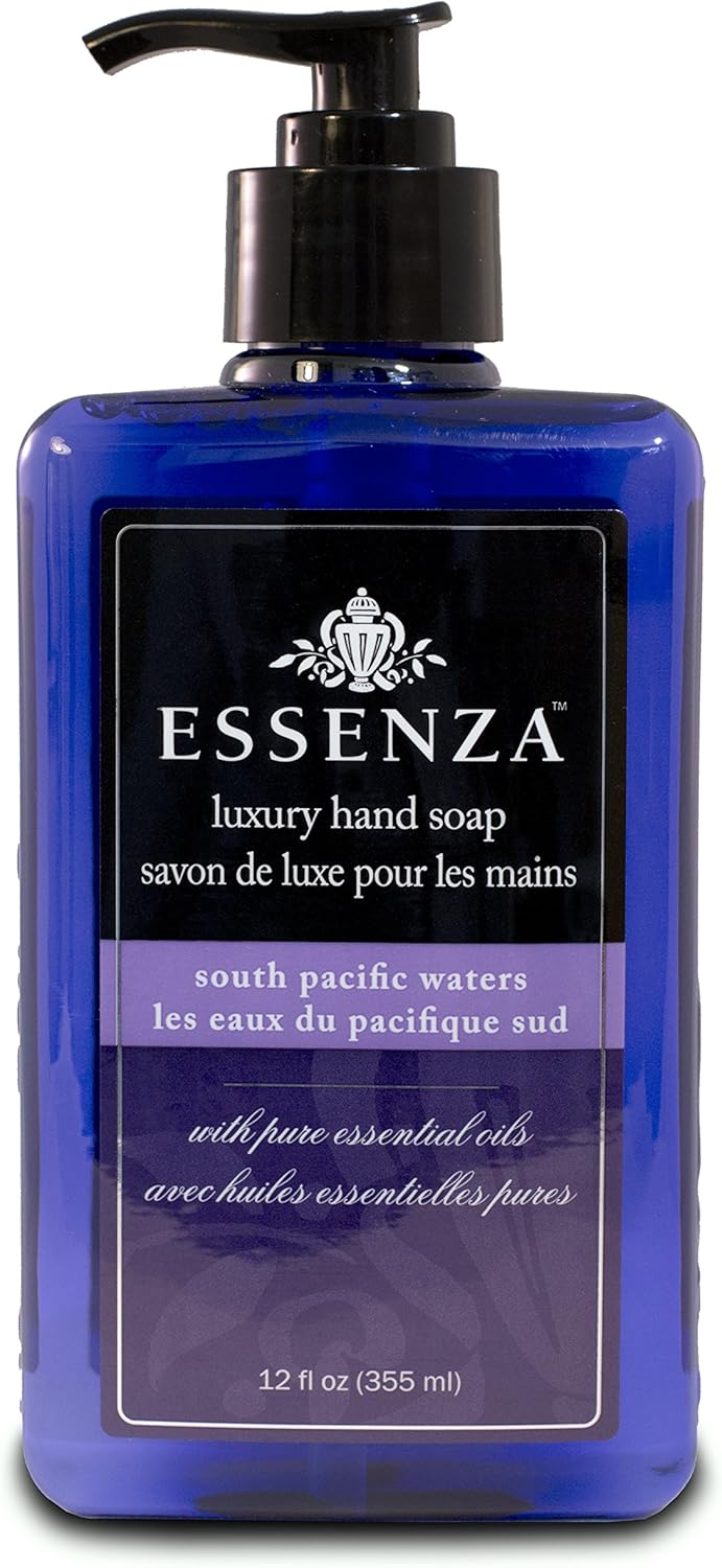 Essenza Hand Soap South Pacific Waters, Blue, 12 Ounce by Olympic
