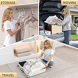 Taili Hanging Vacuum Storage Bags 4 Jumbo 135x70x38cm Wardrobe Organizer view 7