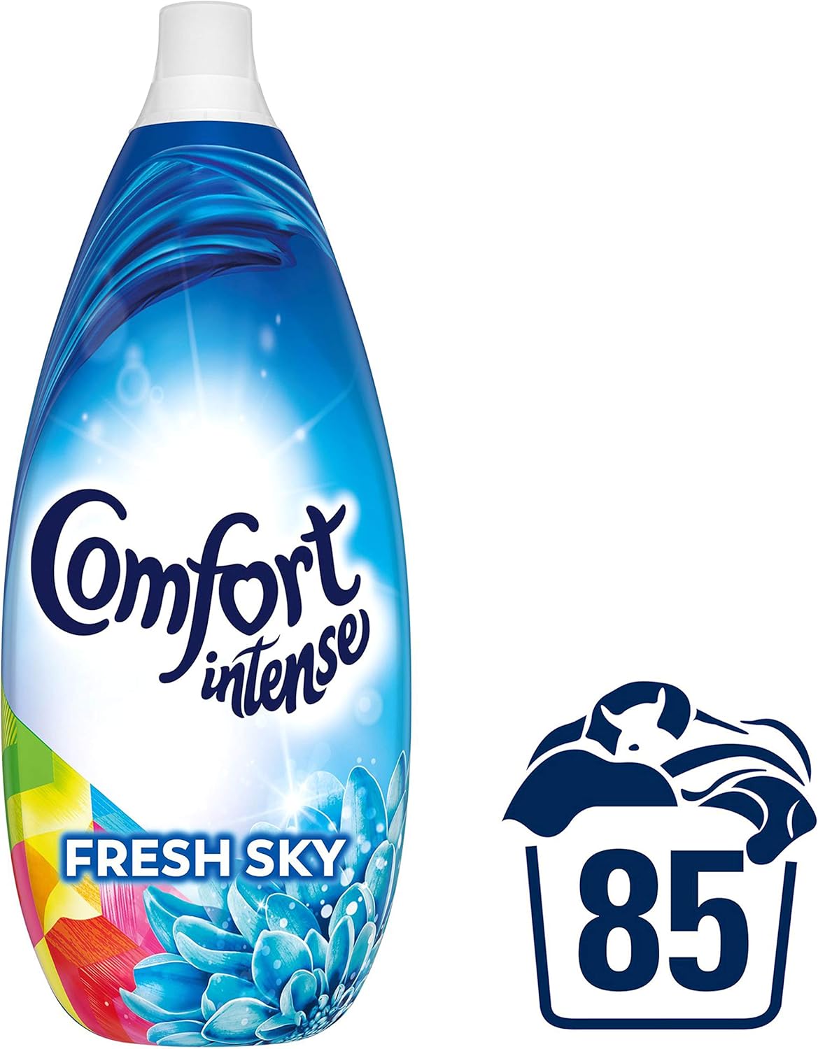 Comfort Intense Laundry Conditioner Liquid, Fresh Sky, 1.275 Litre, 510