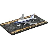 Hot Wings Planes Air Force One with Connectible Runway Die Cast Plane in Aviation Museums Nation, widewhite/Blue/red