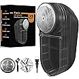 Pionix Extra Power Fabric Shaver - 35W Electric Lint Remover for Clothes/Upholstery/Furniture/Couch - Speed of 12000 RPM - Heavy Duty Sweater Shavers to Remove Pilling - Large Fuzz Remover