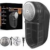 Pionix Extra Power Fabric Shaver - 35W Electric Lint Remover for Clothes/Upholstery/Furniture/Couch - Speed of 12000 RPM - He