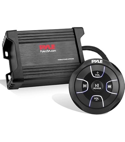 Amazon.com: velex Marine Bluetooth Amplifier Speaker Package