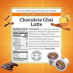 NEW Twinings Chocolate Chai Latte Tea 60 K-Cup Pods