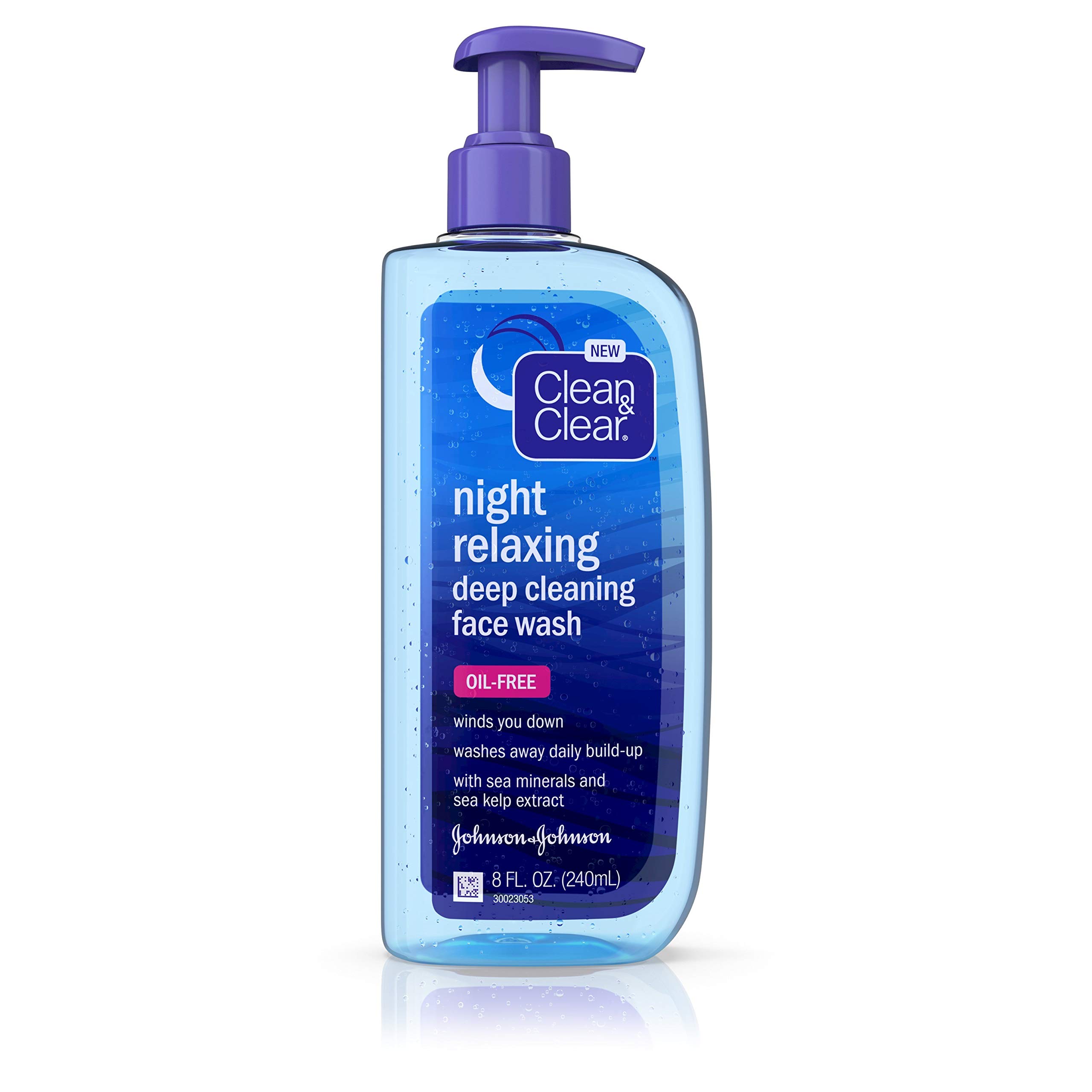 Clean&Clear Night Relaxing Deep Cleaning Face Wash, 8 Fluid Ounce Buy