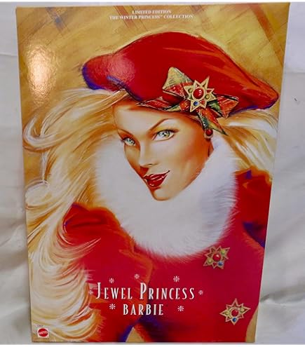 1996年冬のファンタジーバービー2ブルネット-サムズクラブ独占 Amazon.com: 1996 Winter Fantasy Barbie 2 Brunette - Sam's