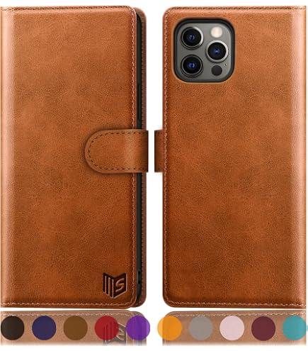 MONASAY Custodia A Portafoglio Per Google Pixel 7 Pro – Pelle Con Blocco RFID, 3 Slot, Cavalletto E Pellicola In Vetro Inclusa