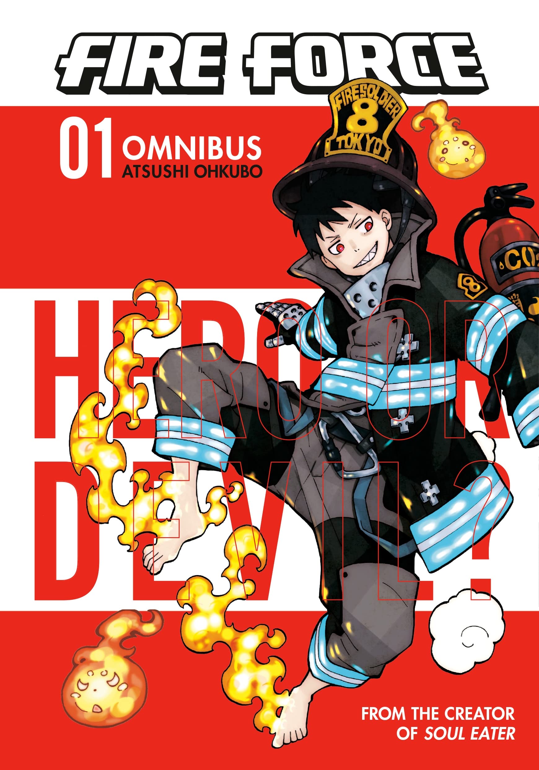Amazon Com Fire Force Omnibus 1 Vol 1 3 Ohkubo Atsushi Books