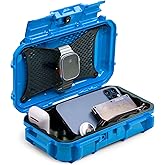Evergreen 56 Dry Box - EDC Tough Protective Case USA Made for Organization of Cameras, Phones, Camping, Fishing, Hiking, Water Sports (Blue)