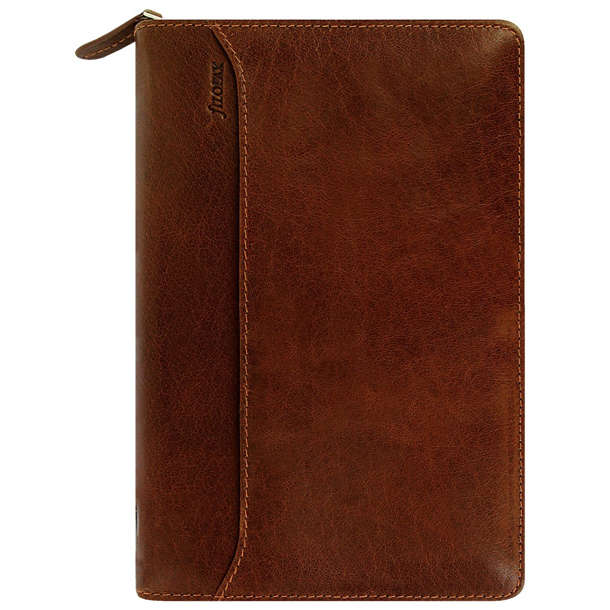 Filofax 21692 Personal Lockwood Zip, Cognac