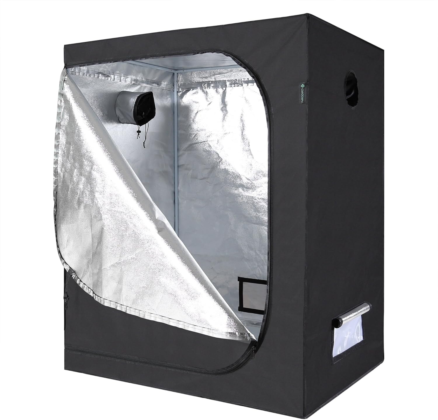 Growing Tents 3 X4 Tent Kit For Indoor Plant Growing Coolgrows Upgraded 2 In 1 48x36x72 Mylar Hydroponic Grow Tent With Easy View Window And Floor Tray Patio Lawn Garden