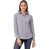 Chef Works Women's Gingham Dress Shirt