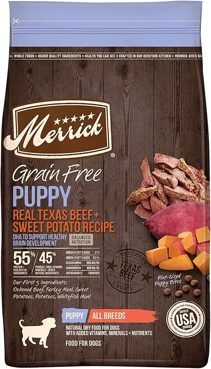 merrick puppy beef and sweet potato