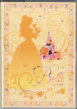 Amazon Co Jp デルフィーノ15年手帳 Disney プリンセス ベル シルエット 14年9月始まり イエロー B6サイズ Dz おもちゃ