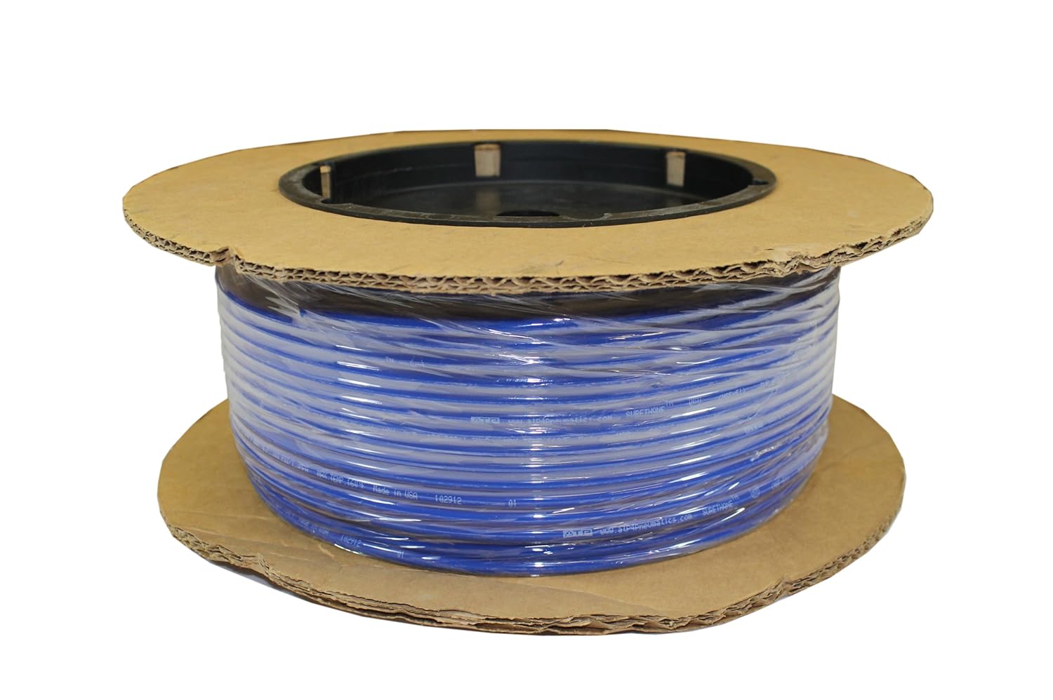 ATP Surethane Polyurethane Metric Plastic Tubing, Navy Blue, 4 mm ID x