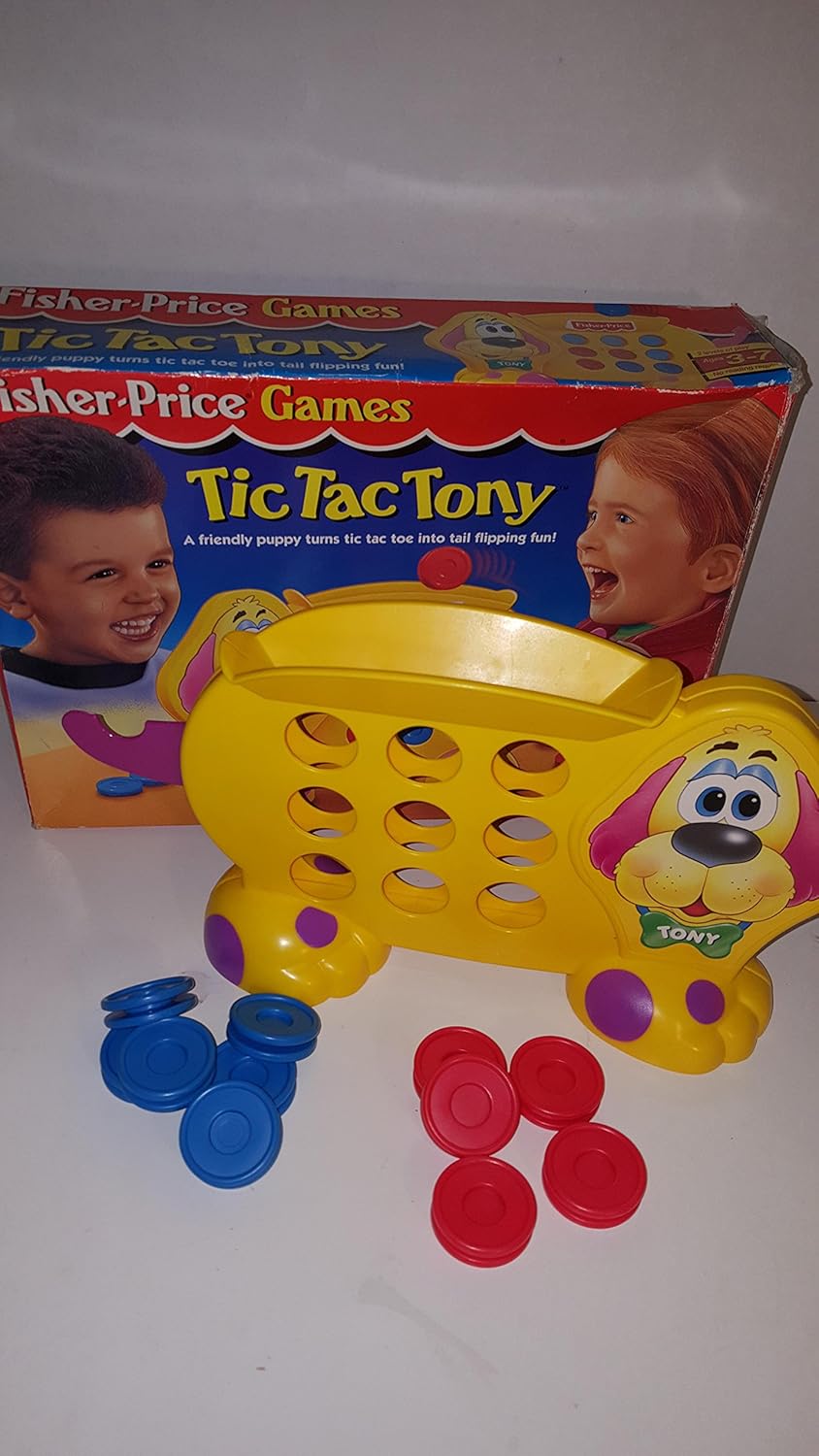 Fisher Price Tic Tac Tony Game Other Fisher Price 1963 Now Creta Toys Hobbies