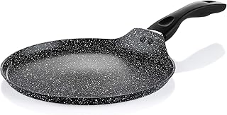 Westinghouse Pfannkuchenpfanne Induktion - 28cm Crepes Pfanne - Pancake Pfanne - Schwarze Marmor