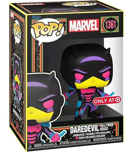 Amazon.com: Funko Marvel Daredevil Shadowland Pop! Bobblehead