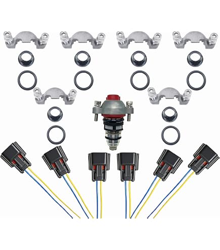 Amazon.com: Set of 6 Fuel Injector For Nissan 300ZX 91-01 Jecs 3.0