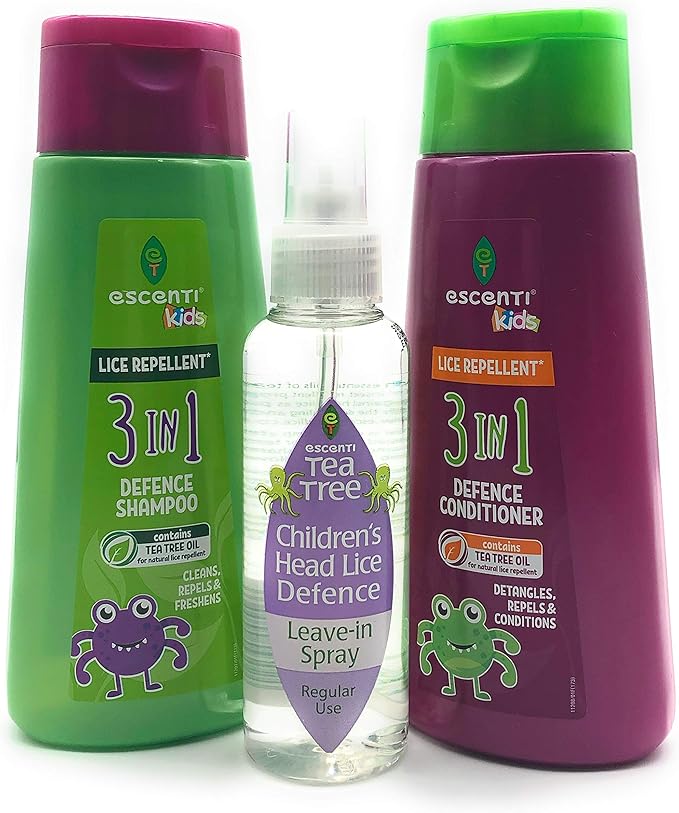 Nit Treatment, Head lice Treatments, Tea Tree Shampoo and Conditioner