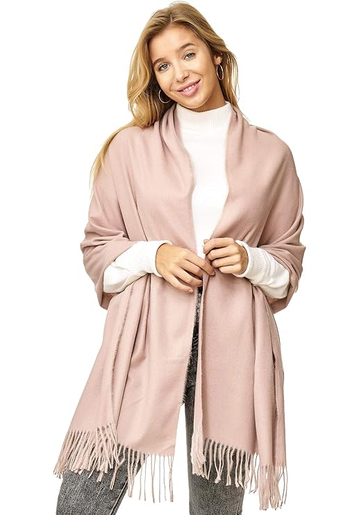 JillyMode XXL Damen Schal Winter Dick Warm und weich viele schöne Mustern