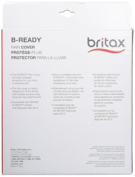 britax b lively rain cover