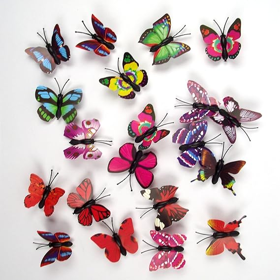 Artificial Butterflies In 3 sizes Decorative Picks (Small 15