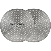 Bamynoir 2packs Espresso Puck Screen,51mm Puck Screen Compatible with Espresso Portafilter,Mesh Plate for Espresso Coffee Fil