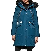 GUESS womens Guess Women's Long Anorak Coat