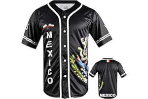 fox & fury Black Baseball Jerseys Mexico, Guatemala, El Salvador, Honduras, Venezuela, Puerto Rico, Brazil, Cuba, Nicaragua