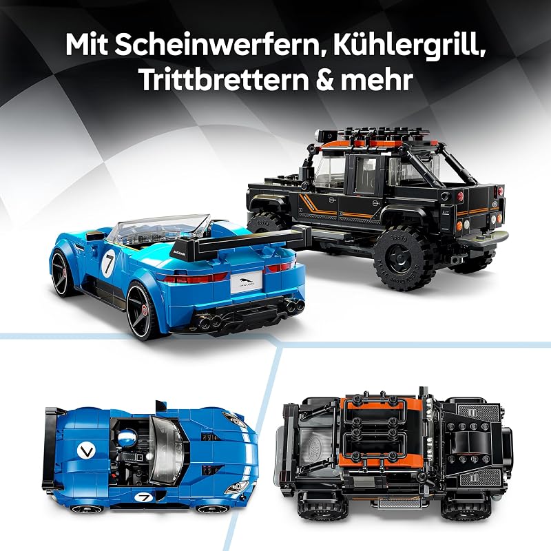 Speed Champions Jaguar Project 7 & Land Rover Defender 77264