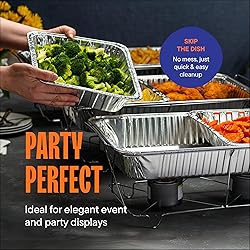 Stack Man Aluminum Lids for 9x13 Disposable