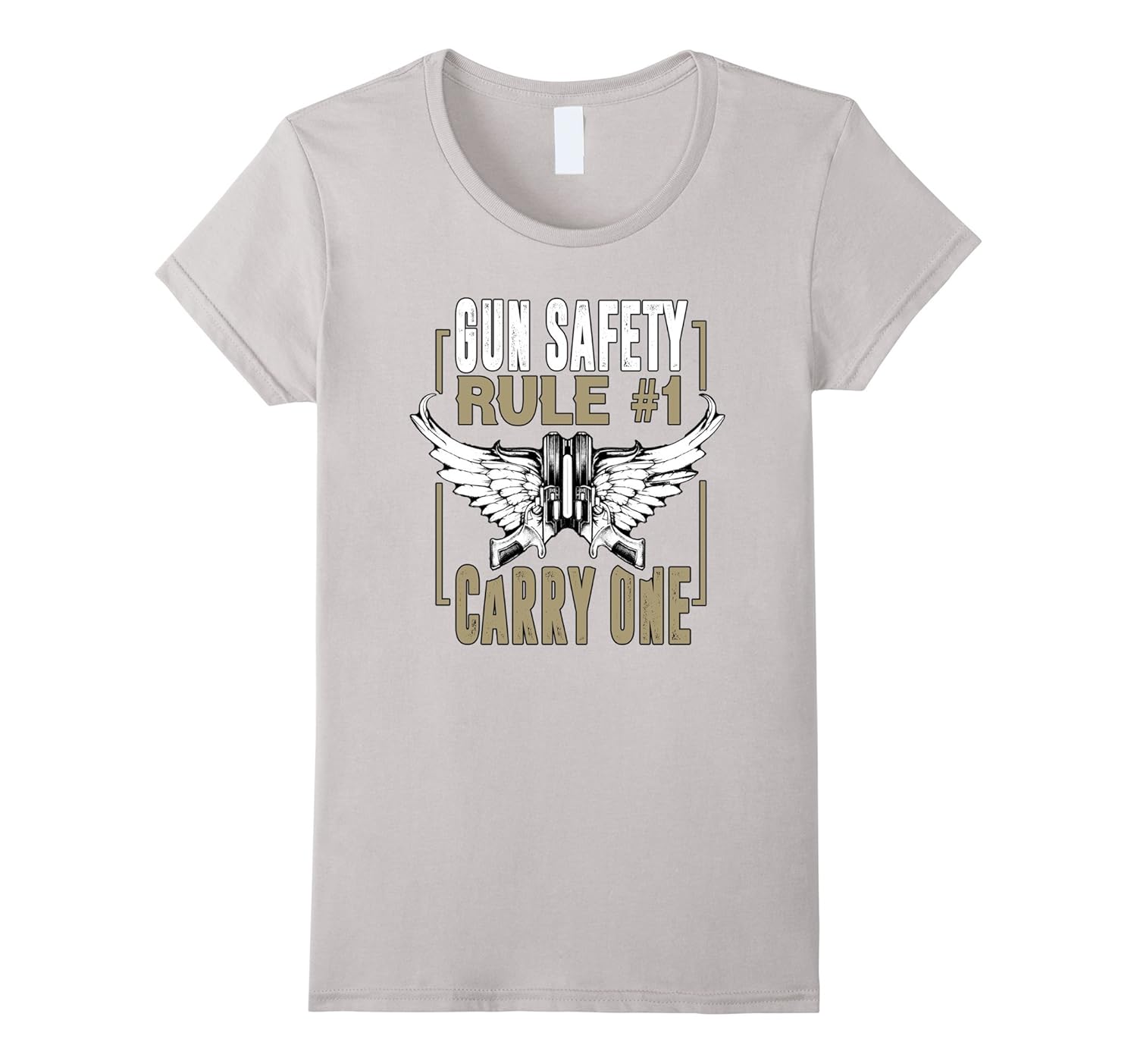 GUN SAFETY RULE 1 CARRY ONE NOVELTY 2ACR TSHIRT GIFT4LVS 4loveshirt