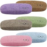 ZONLY Eyeglasses Case,(6 Piece) Unisex Hard Shell Eyeglasses Cases Protective Case For Glasse