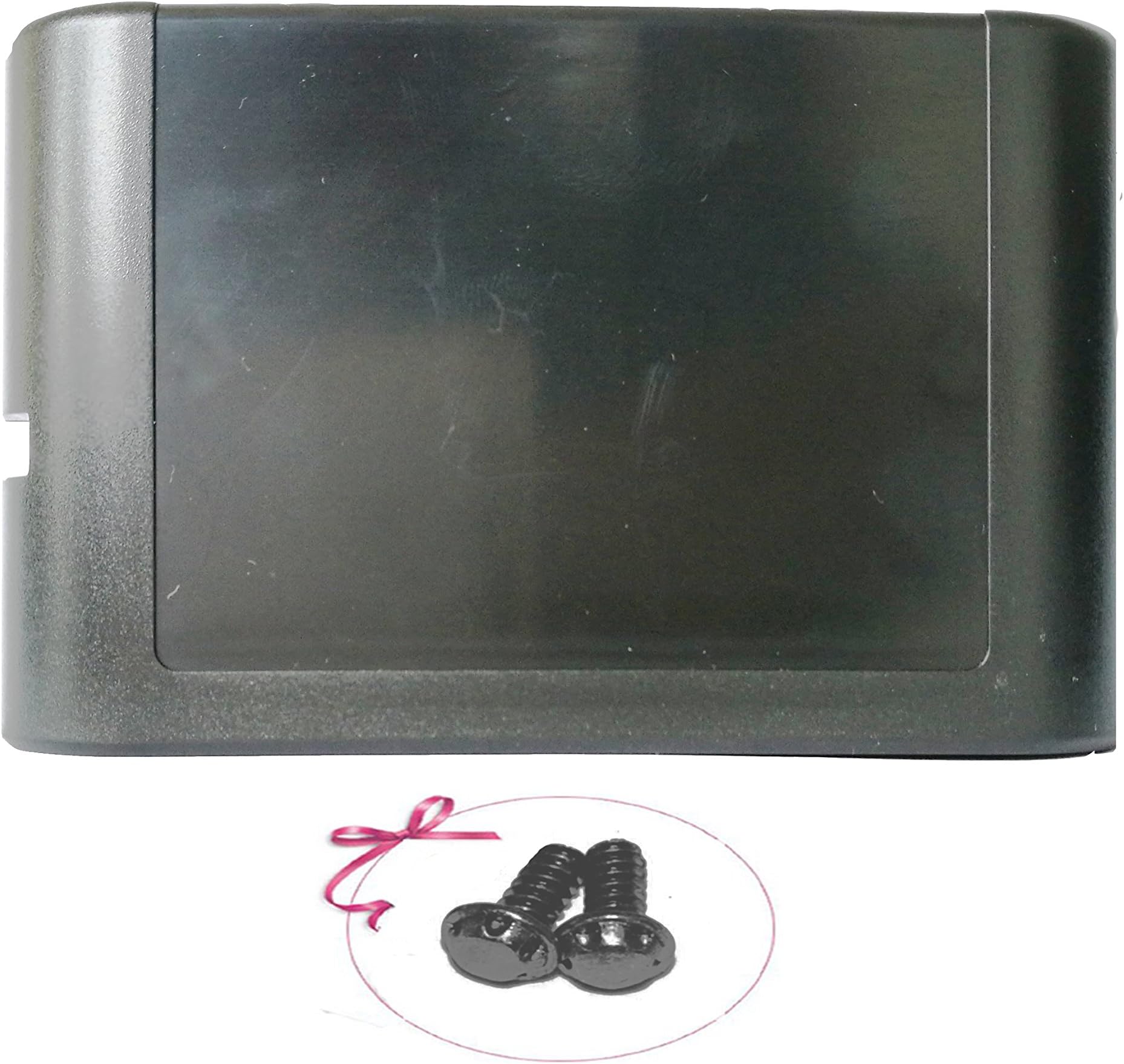 Childhood Black Carts Case Cartridge Shell housing Replacement For Sega Genesis MD System with 2pcs Security screws