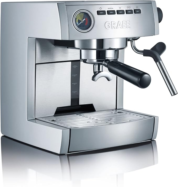 Graef ES85 Matt Finish Single Thermoblock Espresso Machine Amazon.co