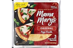 Mama Mary's 7" Original Ready to Bake Pizza Crusts, 3 Count