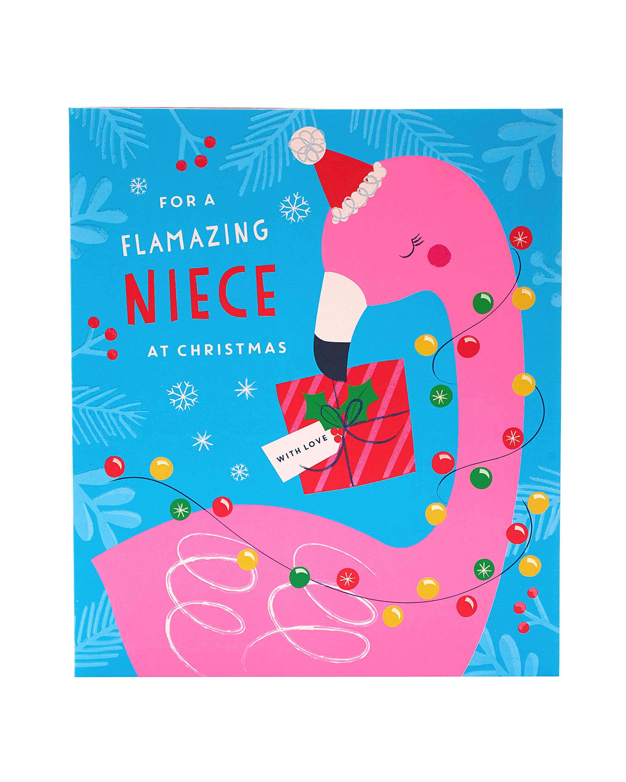 UK Greetings One I Love Christmas Card, Romantic Christmas Card for The One I Love, Christmas Card from Partner, Xmas Card for One I Love