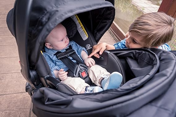 britax b free endeavor travel system