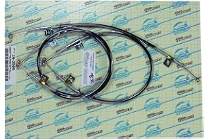 OLD AIR PRODUCTS EZ Slider 3pc Cable Set for 1966-67 Chevelle & El Camino Non air Heater only #26-3566
