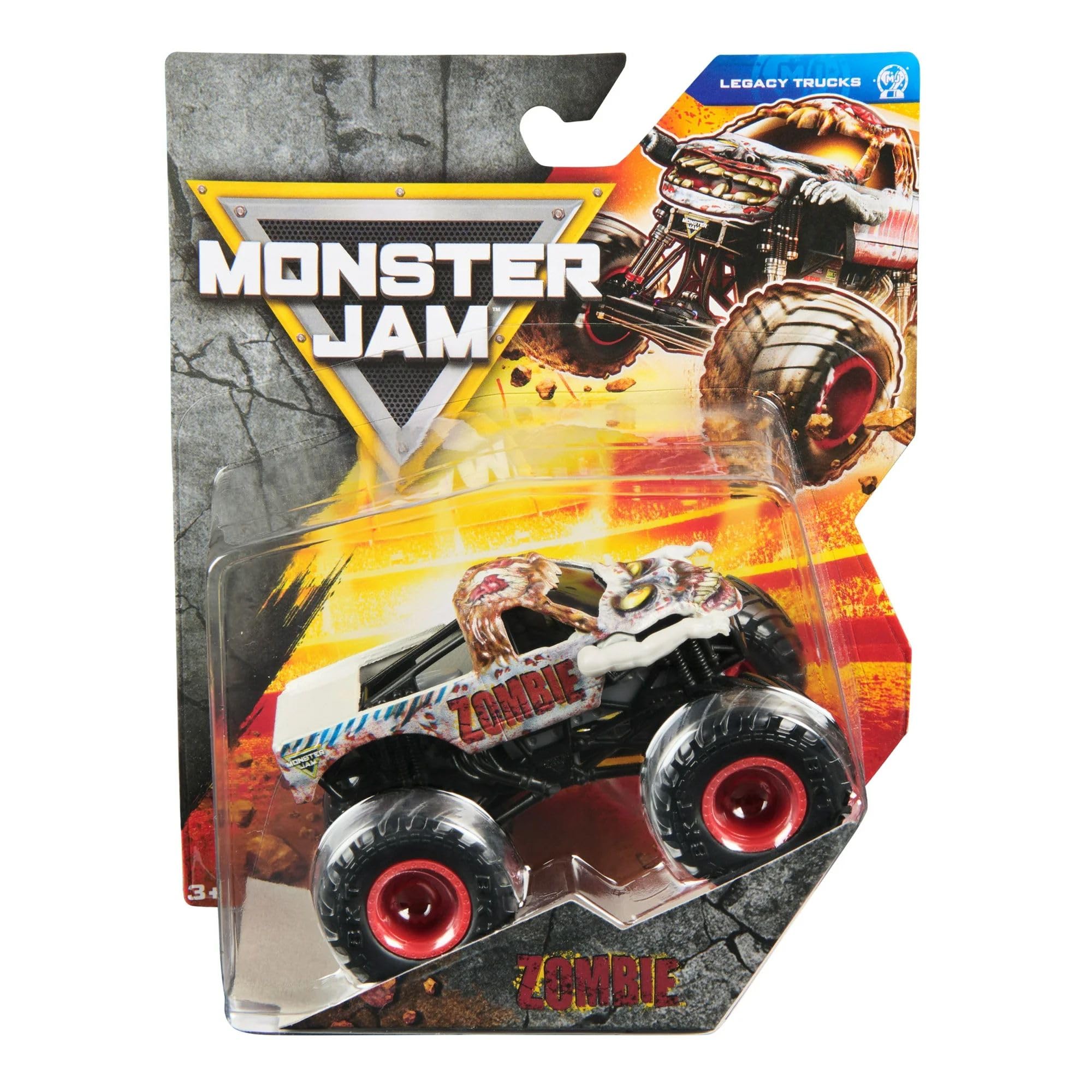 Monster Jam Zombie Die-Cast Truck, 1:64 Scale, Legacy Series 43, Ages 3 and Up