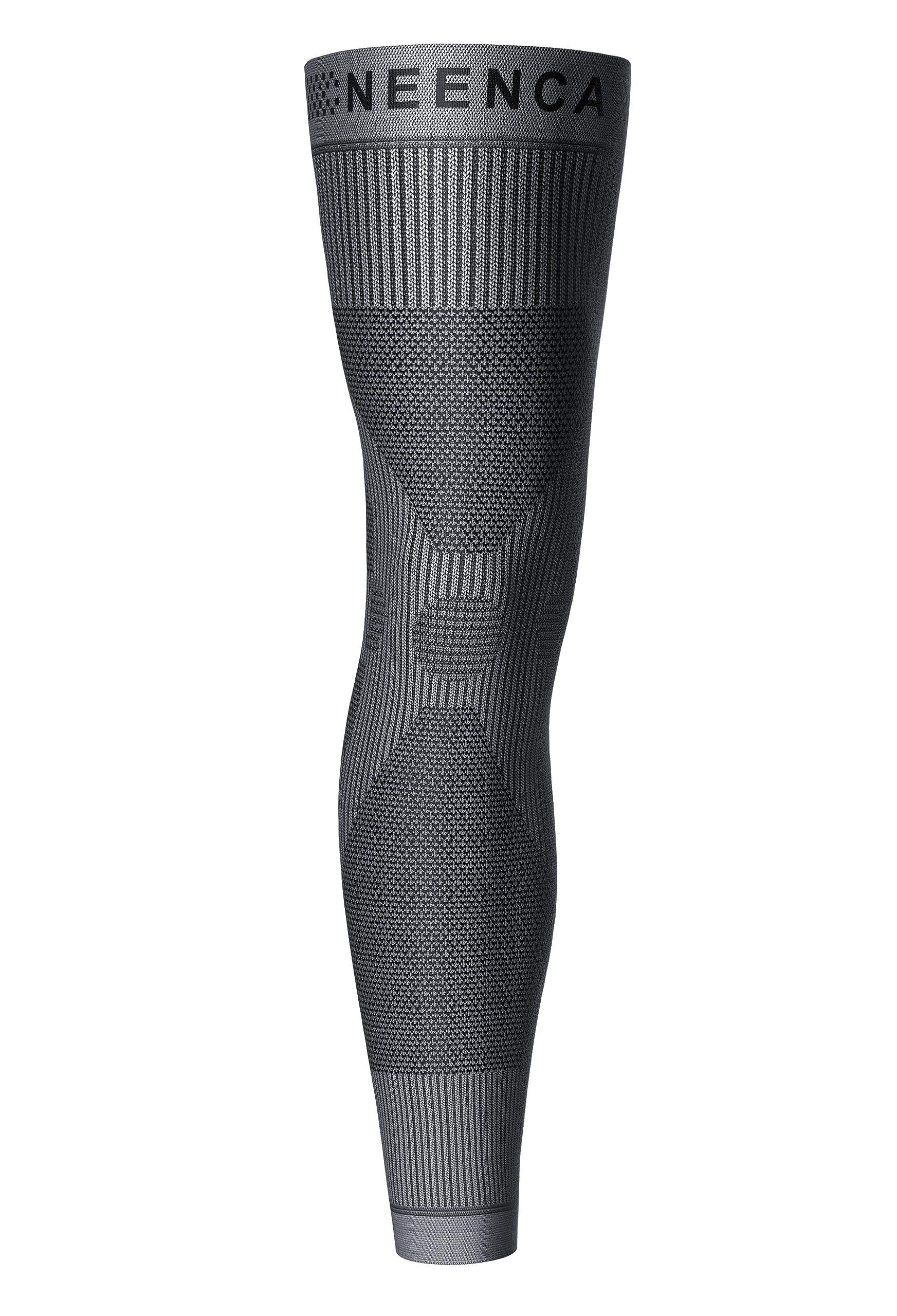 Photo 1 of NEENCA Compression Leg Sleeve - Long Knee Sleeve, Ultra-thin Leg Sleeve with Graphene Ions Infused Fabric for Knee Pain Relief, Swelling, Arthritis, Poor Circulation, Runner, Sports - FSA/HSA Approved