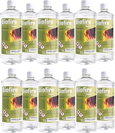 B2C Bioethanol Fuel EcoLine 1L 96.6% Odourless Smokeless Indoor Outdoor