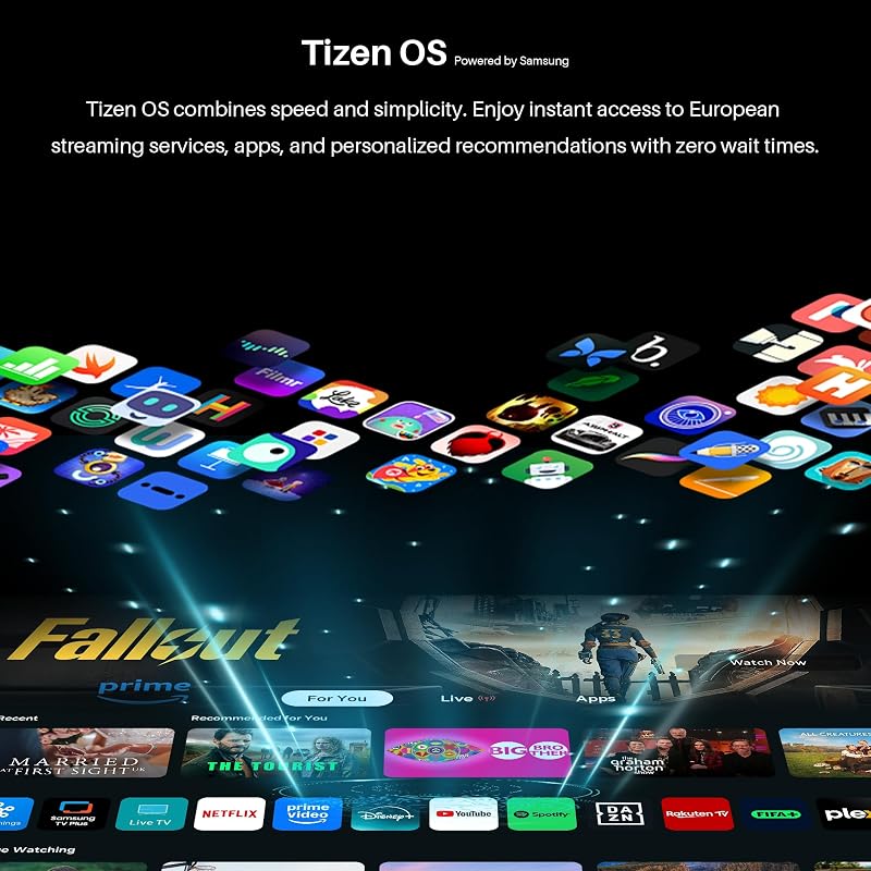 Televisor 32 Pulgadas, QLED Full HD Smart TV sin Marco, K32Q1FFQ-T8