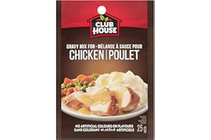 Club House Chicken Gravy Mix, No Artificial Colours or Flavours, No MSG Added, Perfect for Chicken, Vegetables, Stuffing, and