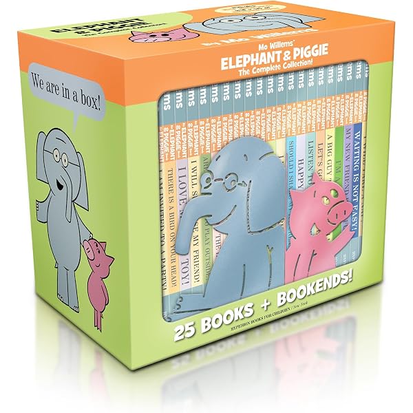 Complete Elephant & Piggie Collection 25 books set: Mo Willems 