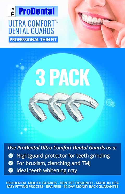 Amazon Com Prodental Thin And Trim Mouth Guard For Grinding